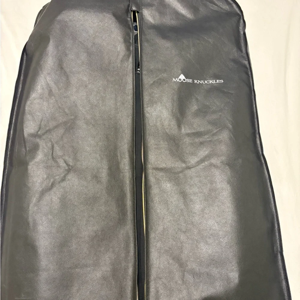 Moose Knuckles Black Ski Jacket with Fur Hood - Picture 16 of 16